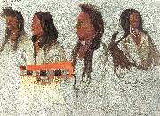 Four Indians Bierstadt, Albert